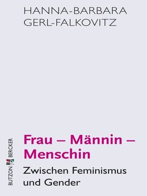 cover image of Frau--Männin--Menschin
